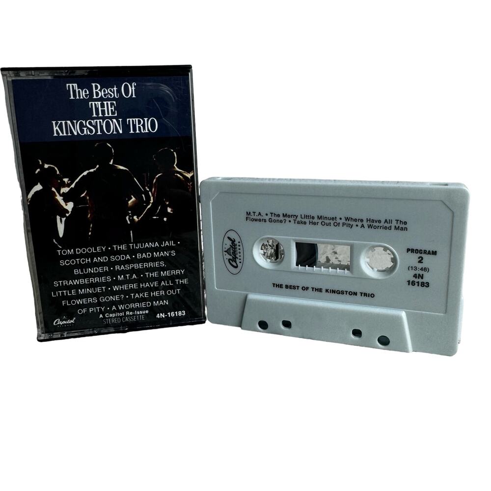 The Best of the Kingston Trip A Capitol Re-issue Cassette Tape 16183 Vintage